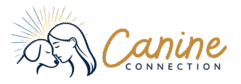 canine connection professional dog training logo